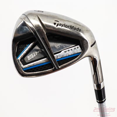 TaylorMade SIM MAX OS Single Iron 9 Iron Aldila NV Ladies 45 Graphite Ladies Right Handed 35.25in