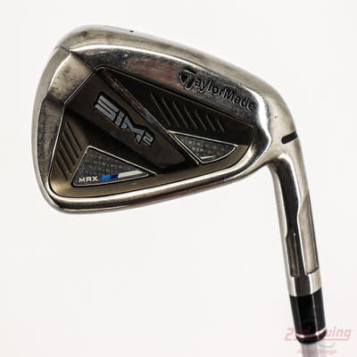 TaylorMade SIM2 MAX Single Iron 7 Iron Aldila NV Ladies 45 Graphite Ladies Right Handed 36.25in