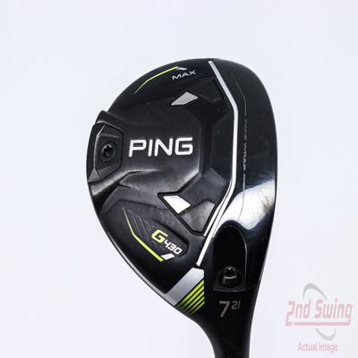 Ping G430 MAX Fairway Wood 7 Wood 7W 21° Tour 2.0 Black 75 Graphite X-Stiff Right Handed 42.5in