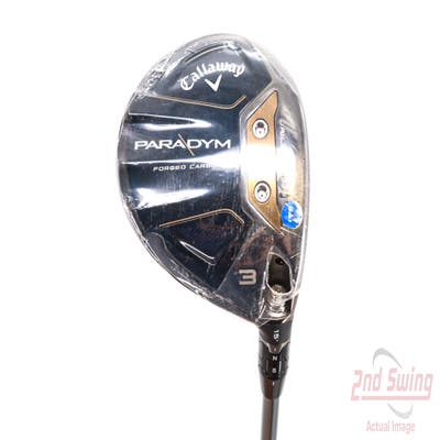 Mint Callaway Paradym Fairway Wood 3 Wood 3W 15° PX HZRDUS Silver Gen4 60 Graphite Regular Right Handed 43.25in