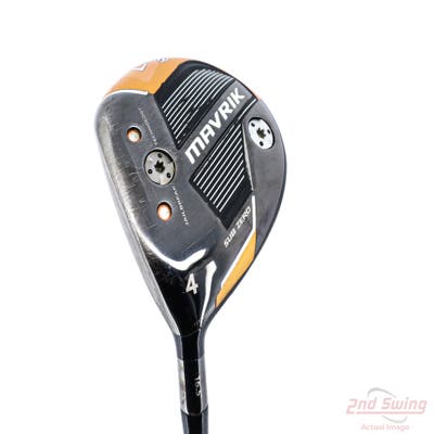 Callaway Mavrik Sub Zero Fairway Wood 4 Wood 4W 16.5° Aldila Rogue White 130 MSI 80 Graphite X-Stiff Left Handed 43.0in