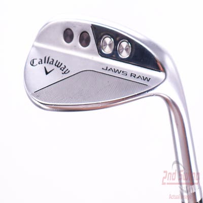 Callaway Jaws Raw Chrome Wedge Sand SW 56° 10 Deg Bounce S Grind Dynamic Gold Spinner TI Steel Wedge Flex Right Handed 35.25in