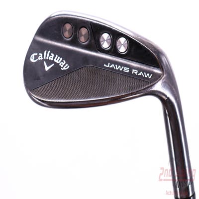 Callaway Jaws Raw Black Plasma Wedge Gap GW 52° 10 Deg Bounce S Grind Dynamic Gold Spinner TI Steel Wedge Flex Right Handed 35.25in