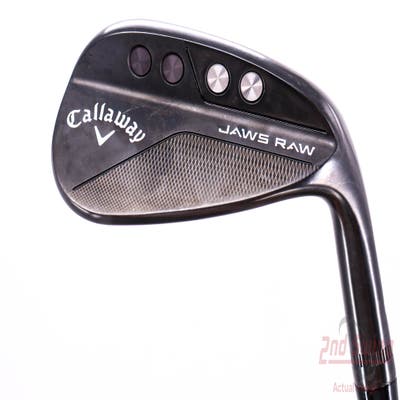 Callaway Jaws Raw Black Plasma Wedge Pitching Wedge PW 48° 10 Deg Bounce S Grind Dynamic Gold Spinner TI Steel Wedge Flex Right Handed 35.5in