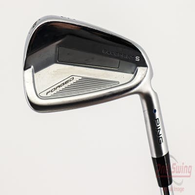 Ping Blueprint S Single Iron 5 Iron Dynamic Gold Mid TI Steel X-Stiff Right Handed Blue Dot 39.25in