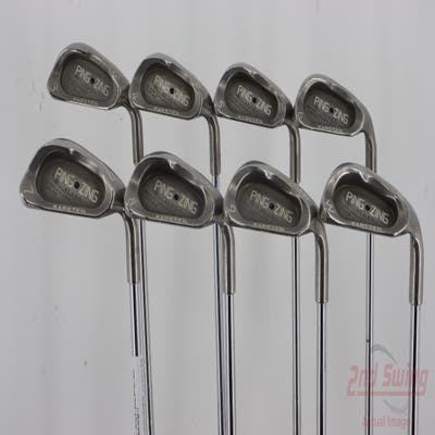 Ping Zing Iron Set 3-PW Ping KT-M Steel Stiff Right Handed Black Dot 38.0in