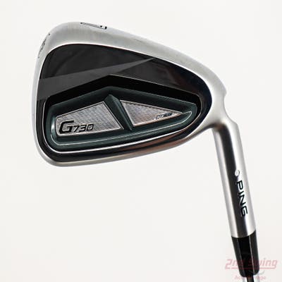 Ping G730 Single Iron 7 Iron Dynamic Gold Mid 100 Steel Regular Right Handed Silver Dot 37.75in