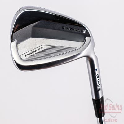 Ping Blueprint S Single Iron 8 Iron Dynamic Gold Mid TI Steel X-Stiff Right Handed Blue Dot 37.5in