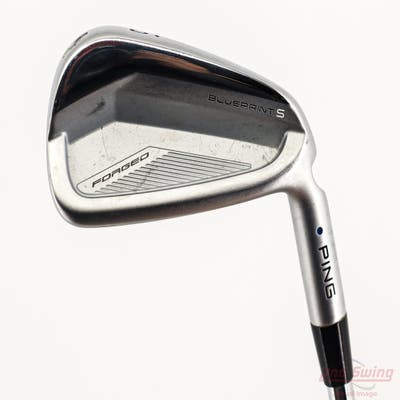 Ping Blueprint S Single Iron 6 Iron Dynamic Gold Mid TI Steel X-Stiff Right Handed Blue Dot 38.75in