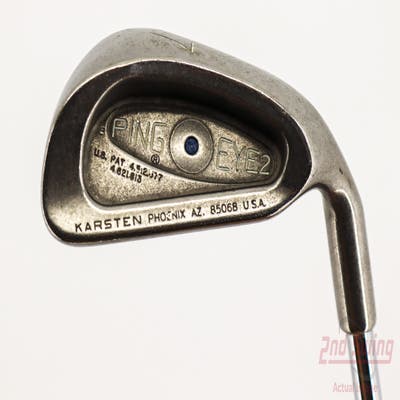 Ping Eye 2 Single Iron 7 Iron Ping ZZ Lite Steel Stiff Right Handed Blue Dot 37.5in