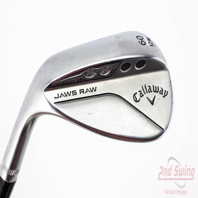 Callaway Jaws Raw Chrome Wedge Lob LW 60° 12 Deg Bounce W Grind Dynamic Gold Spinner TI 115 Steel Wedge Flex Left Handed 35.0in