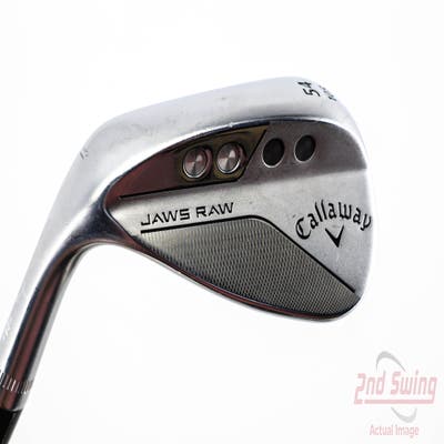 Callaway Jaws Raw Chrome Wedge Sand SW 54° 10 Deg Bounce S Grind Dynamic Gold Spinner TI 115 Graphite Wedge Flex Left Handed 35.25in