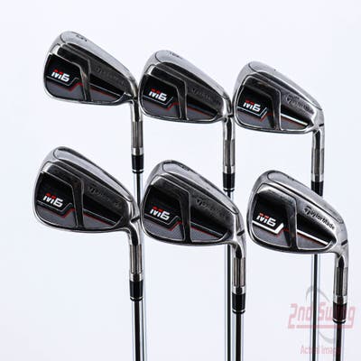 TaylorMade M6 Iron Set 5-PW TM REAX 85 STEEL Steel Stiff Right Handed 38.5in