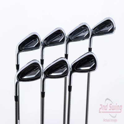 Titleist 2023 T350 Iron Set 4-PW Aerotech SteelFiber i80cw Graphite Regular Left Handed 39.0in