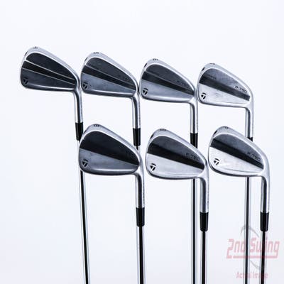 TaylorMade 2021 P790 Iron Set 4-PW True Temper Dynamic Gold 105 Steel Stiff Right Handed 39.25in