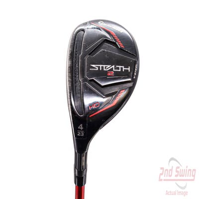 TaylorMade Stealth 2 HD Rescue Hybrid 4 Hybrid 23° Fujikura Speeder NX Red 60 Graphite Stiff Left Handed 40.75in