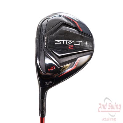 TaylorMade Stealth 2 HD Fairway Wood 3 Wood 3W 16° Fujikura Speeder NX Red 50 Graphite Regular Left Handed 43.5in