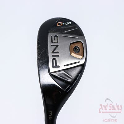 Ping G400 Hybrid 3 Hybrid 19° Mitsubishi Rayon Javln FX MH7 Graphite Stiff Left Handed 40.5in