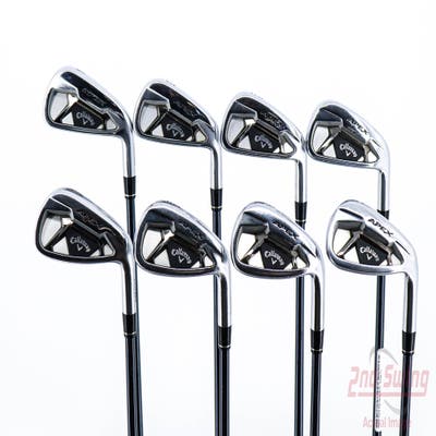 Callaway Apex 21 Iron Set 4-PW AW UST Mamiya Recoil 65 Dart Graphite Regular Right Handed 38.0in