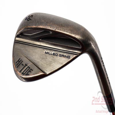 TaylorMade Milled Grind HI-TOE 3 Copper Wedge Sand SW 56° 10 Deg Bounce FST KBS Hi-Rev 2.0 115 Steel Wedge Flex Right Handed 35.25in