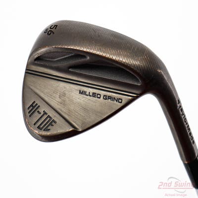 TaylorMade Milled Grind HI-TOE 3 Copper Wedge Sand SW 56° 10 Deg Bounce FST KBS Hi-Rev 2.0 115 Steel Wedge Flex Right Handed 35.25in