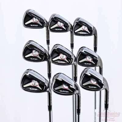 TaylorMade 2009 Burner Iron Set 5-PW AW SW LW TM Burner Superfast 85 Steel Regular Right Handed 39.0in