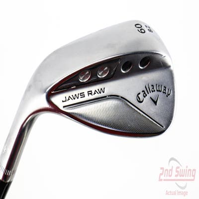 Callaway Jaws Raw Chrome Wedge Lob LW 60° 8 Deg Bounce Z Grind Dynamic Gold Spinner TI 115 Steel Wedge Flex Left Handed 35.0in