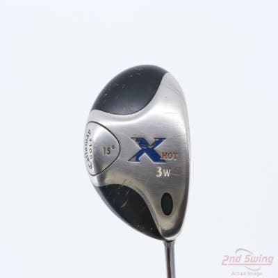 Callaway X Hot Fairway Wood 3 Wood 3W 15° Fujikura Banzai 350 Graphite Stiff Right Handed 44.5in