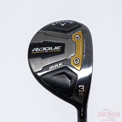 Callaway Rogue ST Max Fairway Wood 3 Wood HL 16.5° Fujikura Ventus Red VC 6 Graphite Regular Right Handed 43.25in