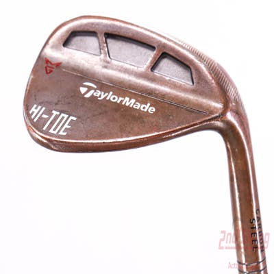 TaylorMade Milled Grind HI-TOE Wedge Gap GW 52° 9 Deg Bounce True Temper Dynamic Gold Steel Wedge Flex Right Handed 35.75in