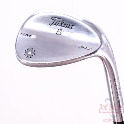 Titleist Vokey SM6 Tour Chrome Wedge Sand SW 56° 8 Deg Bounce M Grind SM6 BV Steel Wedge Flex Right Handed 35.5in