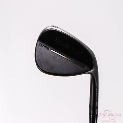 Titleist Vokey SM9 Jet Black Wedge Gap GW 50° 12 Deg Bounce F Grind Titleist Vokey BV Steel Wedge Flex Right Handed 35.5in