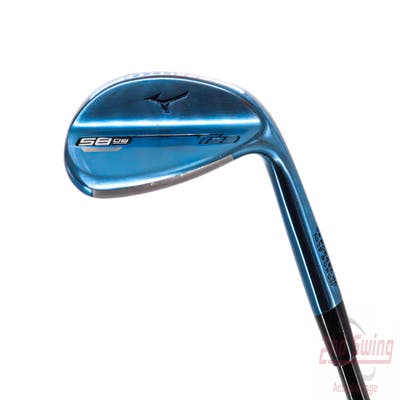 Mizuno T22 Blue Wedge Lob LW 58° 8 Deg Bounce C Grind FST KBS Hi-Rev 2.0 115 Steel Wedge Flex Right Handed 35.25in