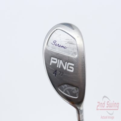 Ping Serene Hybrid 4 Hybrid 22° Ping ULT 210 Ladies Lite Graphite Ladies Right Handed 39.25in