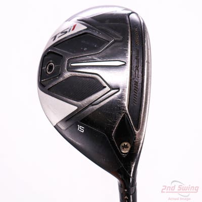 Titleist TSi1 Fairway Wood 3 Wood 3W 15° PX HZRDUS Smoke Black RDX 70 Graphite Stiff Right Handed 43.5in