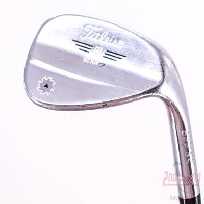 Titleist Vokey SM7 Tour Chrome Wedge Gap GW 52° 8 Deg Bounce F Grind SM7 BV Steel Wedge Flex Right Handed 35.5in