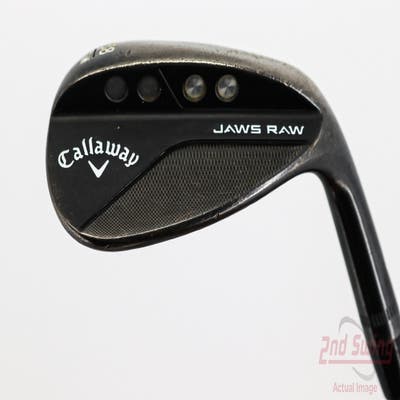 Callaway Jaws Raw Black Plasma Wedge Lob LW 58° 12 Deg Bounce W Grind UST Mamiya Recoil 95 F3 Graphite Regular Right Handed 34.75in