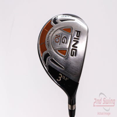 Ping G10 Fairway Wood 3 Wood 3W 15.5° Ping TFC 129F Graphite Regular Right Handed 43.0in