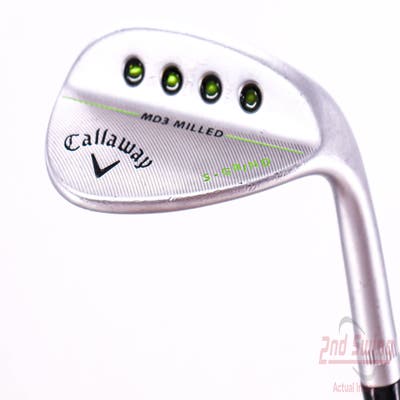 Callaway MD3 Milled Chrome S-Grind Wedge Lob LW 58° 9 Deg Bounce S Grind True Temper Dynamic Gold Steel Wedge Flex Right Handed 34.75in