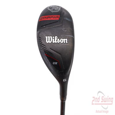 Wilson Staff Dynapwr Hybrid 6 Hybrid 28° PX HZRDUS Smoke Red RDX 70 Graphite Regular Right Handed 39.25in