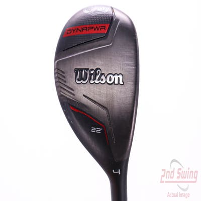 Mint Wilson Staff Dynapwr Hybrid 4 Hybrid 22° PX HZRDUS Smoke Red RDX 70 Graphite Senior Right Handed 40.0in