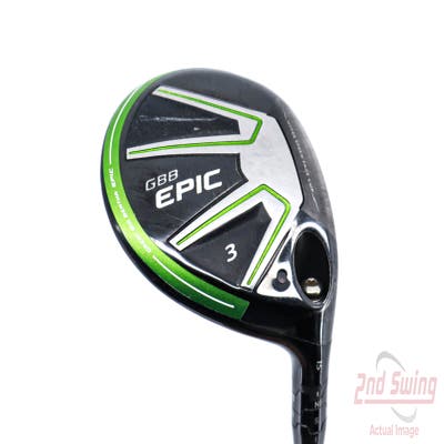 Callaway GBB Epic Fairway Wood 3 Wood 3W 15° Project X HZRDUS T800 Green 65 Graphite Regular Right Handed 43.25in