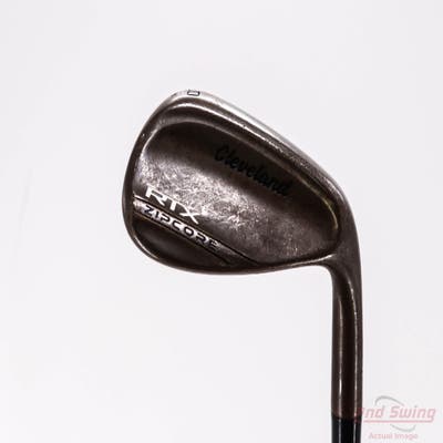 Cleveland RTX ZipCore Raw Wedge Gap GW 50° 10 Deg Bounce Dynamic Gold Spinner TI Steel Wedge Flex Right Handed 35.5in