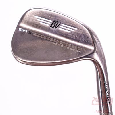 Titleist Vokey SM9 Brushed Steel Wedge Gap GW 52° 12 Deg Bounce F Grind Titleist Vokey BV Steel Wedge Flex Right Handed 35.75in