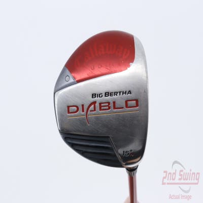 Callaway Big Bertha Diablo Fairway Wood 3 Wood 3W 15° Callaway Big Bertha Diablo FW Graphite Stiff Right Handed 43.0in