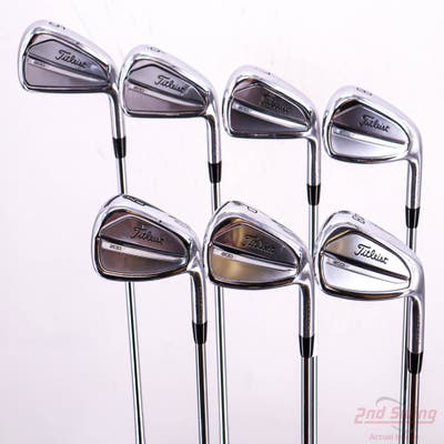 Titleist 2023 T200 Iron Set 5-PW GW True Temper AMT Black S300 Steel Stiff Right Handed 38.0in