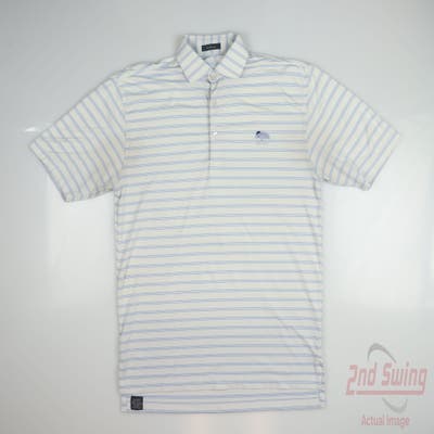 New W/ Logo Mens Turtleson Polo Small S Multi MSRP $90