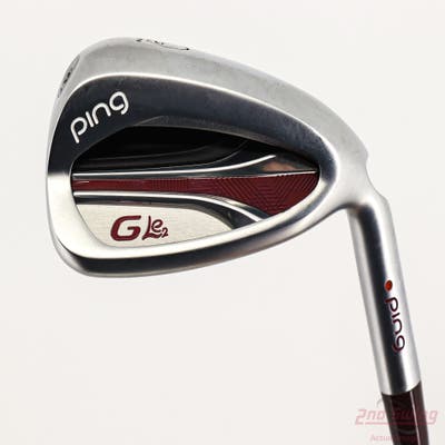 Ping G LE 2 Single Iron 9 Iron ULT 240 Ultra Lite Graphite Ladies Right Handed Red dot 35.5in