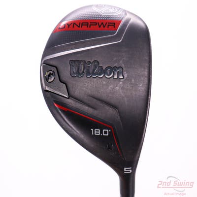 Wilson Staff Dynapwr Fairway Wood 5 Wood 5W 18° PX HZRDUS Smoke Red RDX 50 Graphite Senior Right Handed 42.25in