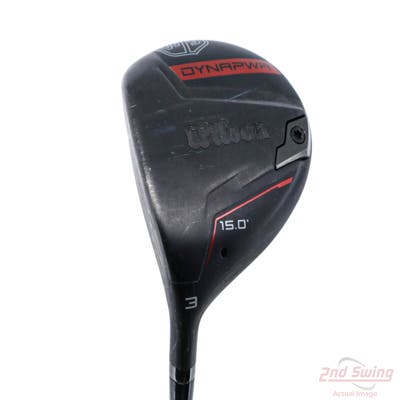 Wilson Staff Dynapwr Fairway Wood 3 Wood 3W 15° PX HZRDUS Smoke Red RDX 60 Graphite Regular Left Handed 43.0in